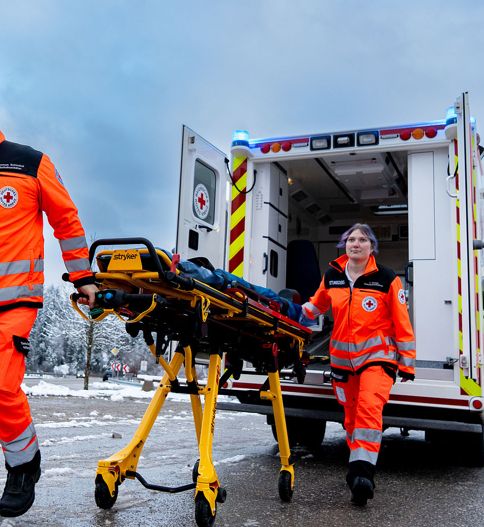 Rettungsdienst BRK Krankenwagen