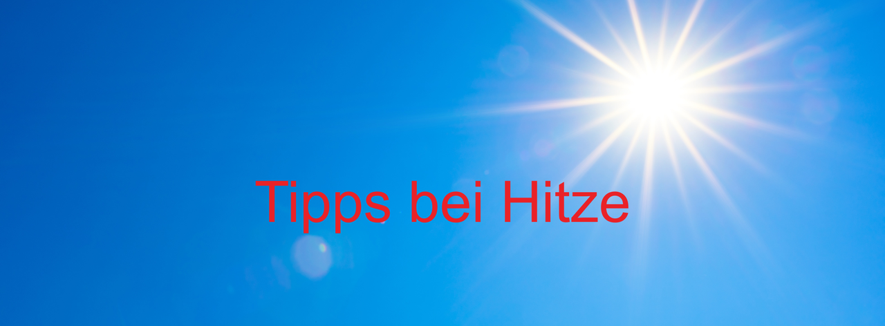 Sonne scheint intensiv