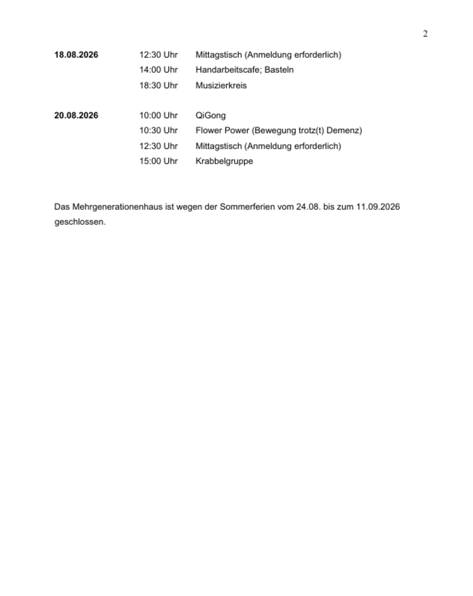 MGH Angebote August 2026