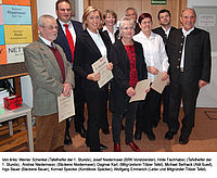 Ehrung für langjähriges Dienste