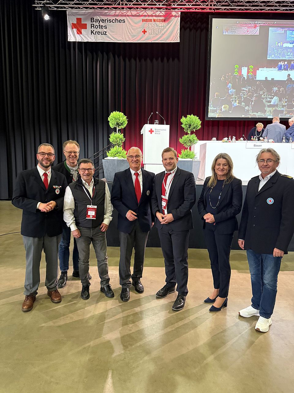 42. BRK Landesversammlung. KV Bad Tölz-Wolfratshausen gratulieren den Neugewählten und wünschen Ihnen alles Gute.