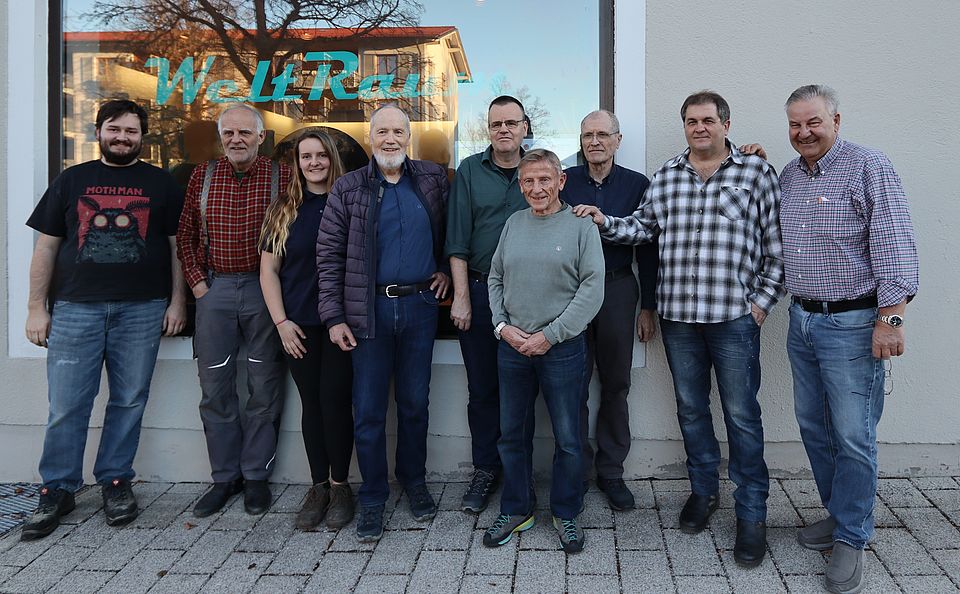Unser ehrenamtliches Team vom Repair-Café